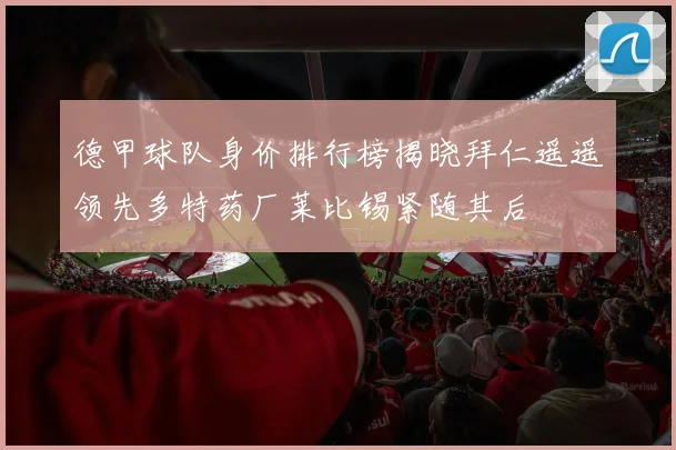 德甲球队身价排行榜揭晓拜仁遥遥领先多特药厂莱比锡紧随其后